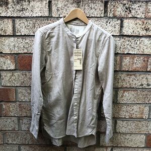 NWT Muji Stand Color Shirt Large